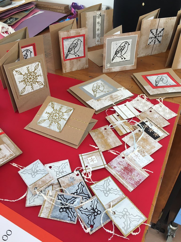 Christmas cards, gift tags and more available to buy from our Christmas pop up shop in the library tomorrow during the senior phase parent’s evening. Our pupils have worked so hard. Let’s support them.