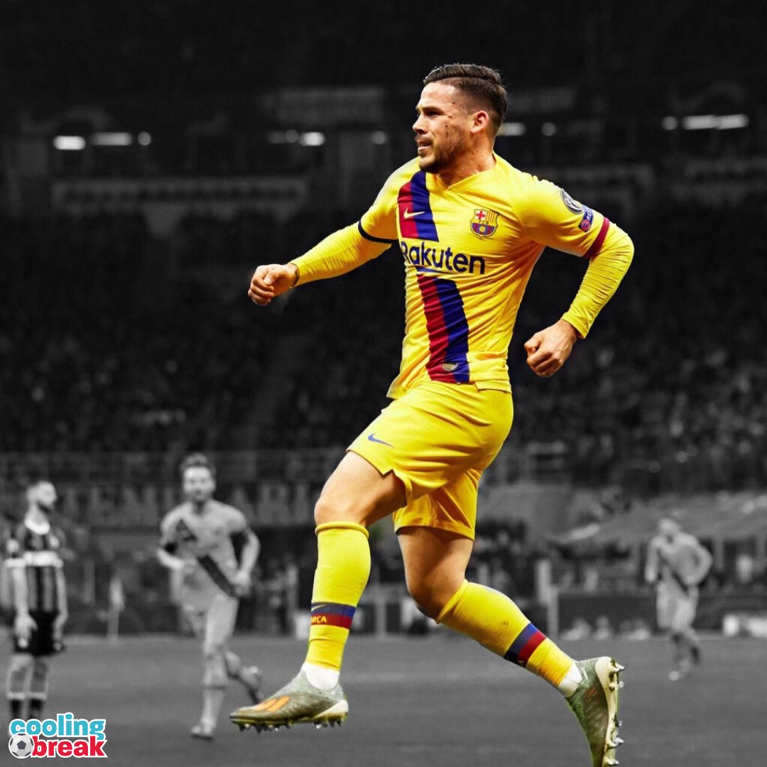 CoolingBreakFut's tweet photo. El @fcbarcelona ganó 1-2 al @inter en la UEFA Champions League con goles de Carles Pérez y Ansu Fati💥⚽️. https://t.co/fDeWKA8lnb