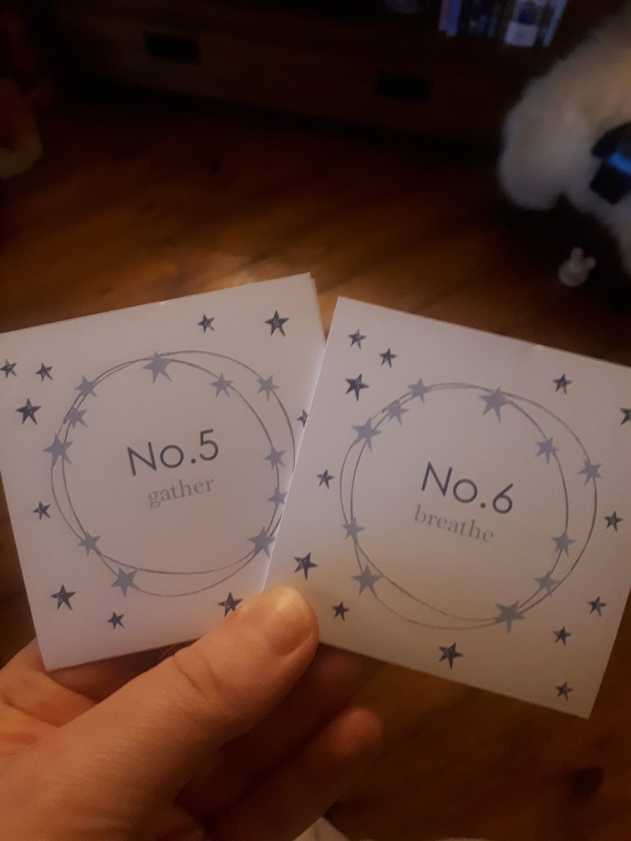 Absolutely loving my advent calendar from Chris this year - so important to focus on #selfcare and gratitude at this, often stressful and hectic, time of year! (Don't worry - he knows me well enough to have bought me some choc too!)