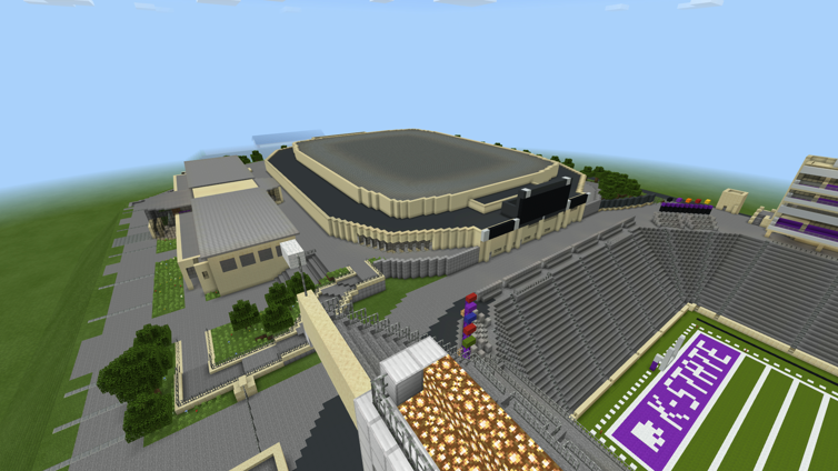 asheridan33's tweet photo. For the past several months, I have spent bits of my free time slowly building and putting together this masterpiece - the Athletics Complex at Kansas State University as seen in 2019. 

WATCH --> https://t.co/ygknnTvFu5 https://t.co/5HvB6emnsi