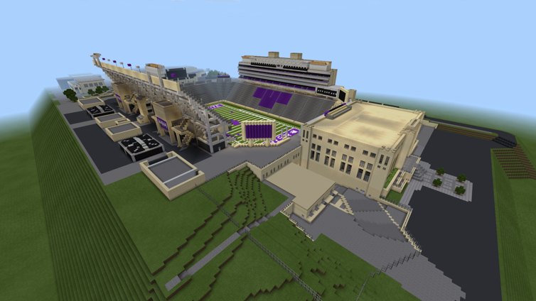 asheridan33's tweet photo. For the past several months, I have spent bits of my free time slowly building and putting together this masterpiece - the Athletics Complex at Kansas State University as seen in 2019. 

WATCH --> https://t.co/ygknnTvFu5 https://t.co/5HvB6emnsi