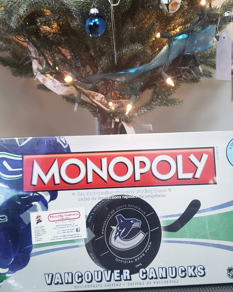 downtownpoco's tweet photo. 🎁GIVEAWAY ALERT🎁
We are celebrating shopping local by giving away some early Christmas gifts from #downtownpoco businesses.
This week, Santa dropped off a #Canucks edition of Monopoly from #MostlyGames
RT to win! Bonus entries by telling us who you would play against. https://t.co/1QrOl7mc6E