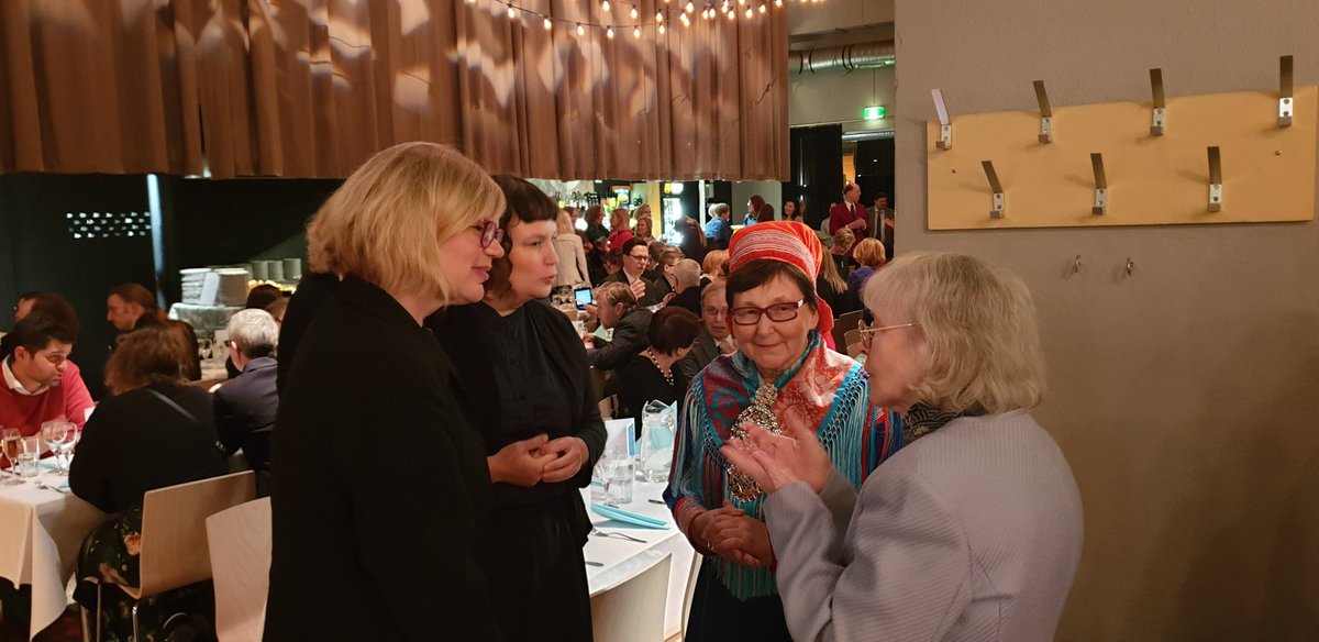 MarkkuJokinen's tweet photo. @KaariMattila Lämmin kiitos teille kaikille @ihmisoikeus 40-vuotisjuhlastanne, johon oli ilo ja kunnia osallistua. Kiitos myös loistavasta yhteistyöstä kanssamme! Kaikki mukaan ihmisoikeuksia puolustamaan ja kunnioittamaan! @JaanaAaltonen https://t.co/DnTcU90Faw