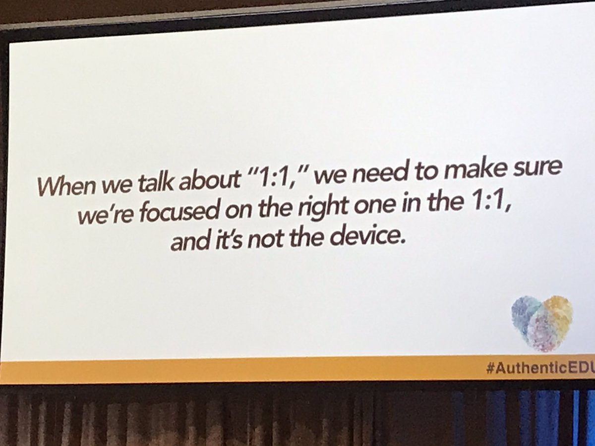 mrseenglish's tweet photo. Cried 3 times during a keynote speech at an Ed tech conference..not normal! Lots of food for thought. #slateinwi https://t.co/fedQVYYniw
