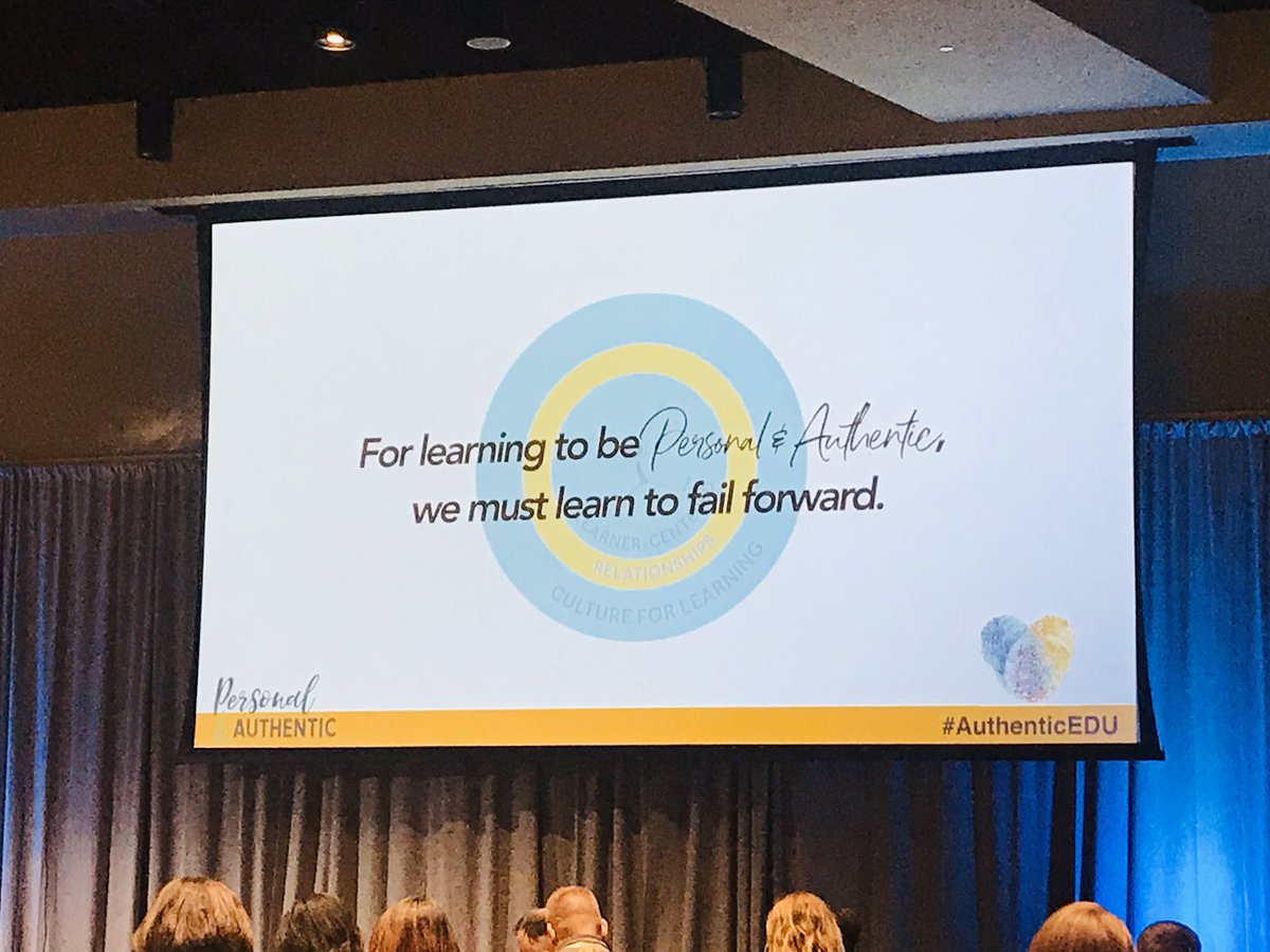 mrseenglish's tweet photo. Cried 3 times during a keynote speech at an Ed tech conference..not normal! Lots of food for thought. #slateinwi https://t.co/fedQVYYniw