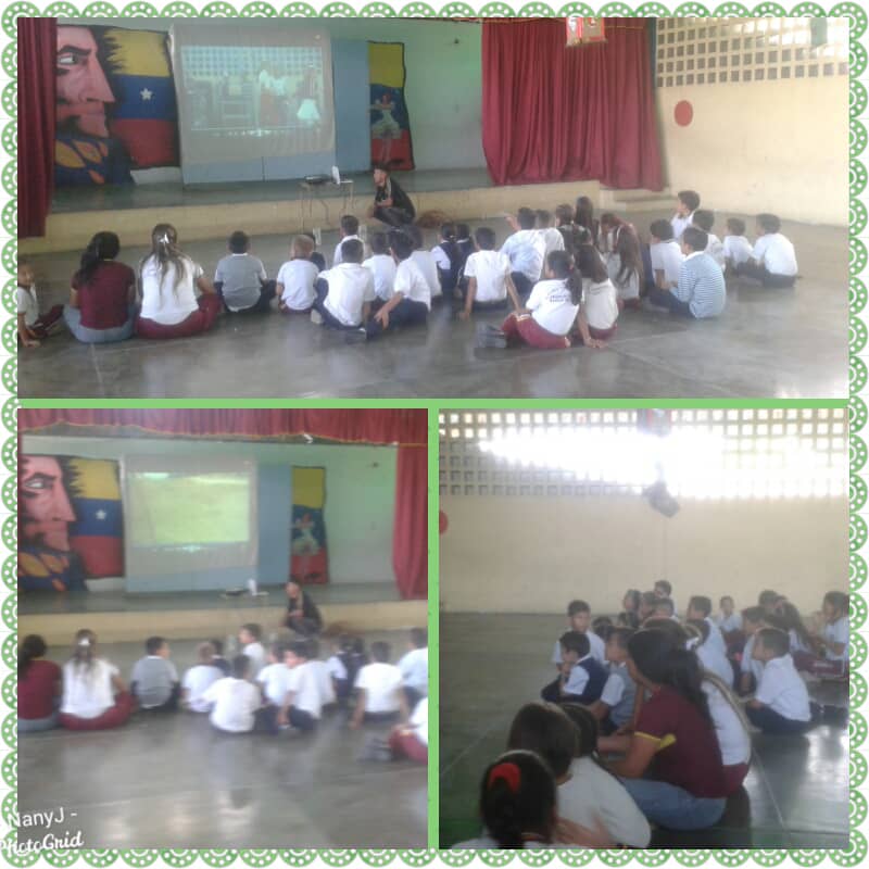 garciadehevia1's tweet photo. Táchira Municipio Córdoba Cine Foro El Rey Pelé Actividad de Cierre de los Juegos Intercursos organizado por los Especialistas de Educación Fisica Stefany, Carlos y Luis para los escolares de 5to grado. Felicitaciones. https://t.co/u8ERftwrxn