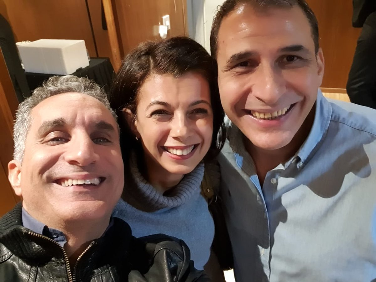 BManasrah's tweet photo. Celebrating my second 25th birthday with the greatest @MazJobrani and the one and only @Byoussef in #Amman. Thank you, guys. https://t.co/8Opw3xjCtA