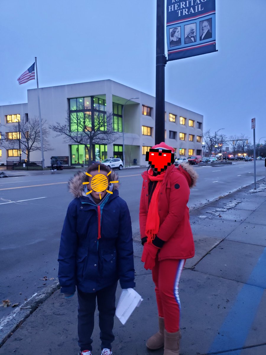 metras45's tweet photo. Immensely proud of these two student leaders who are making their voices heard for their teachers, fellow students and themselves! #rcsd #wearredfored #school45 https://t.co/isJLaqnmcO
