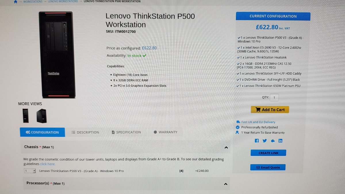 CloudyZephyr's tweet image. Who wants to buy the new Mac Pro for me? Pretty sure I could use all the RAM running high resolution physics simulations.

Tbh I&apos;m looking for a workstation but I don&apos;t have Apple money. So might get something like this instead.