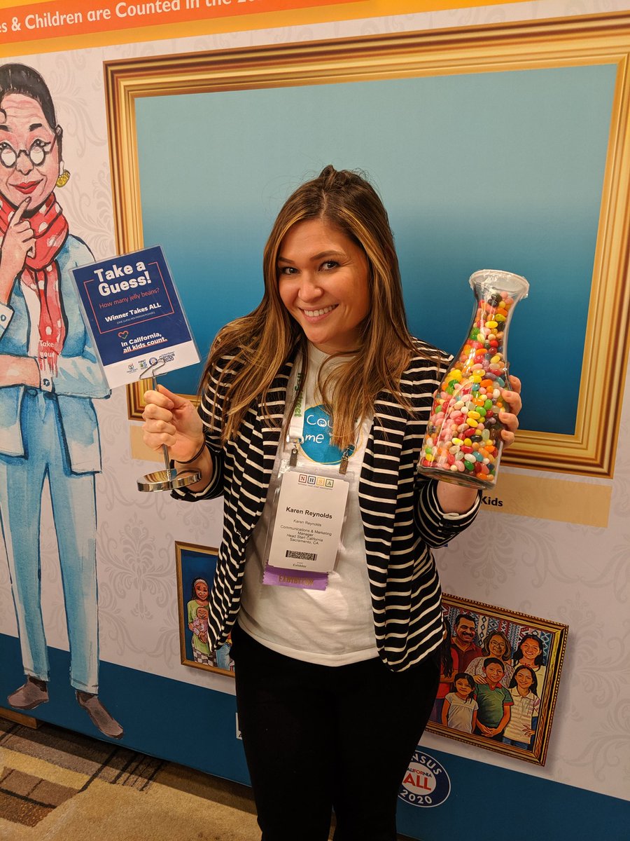 caheadstart's tweet photo. How many jelly beans? Must be present to guess. Winner takes all! Booth #403 #parent19 #Census2020! #wecountkids #becounted #headstartcounts https://t.co/1BxeGwq5oD