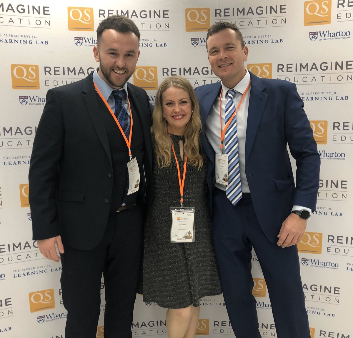 It was dubbed the ‘Oscars of Education’ & tonight the #Reimagine19 Gala Dinner didn’t disappoint

Alongside @SwanseaUni, @Aspire2Be @a2b_ibroadcast was shortlisted from 1500 global nominations from as far as Qatar, Zurich & Singapore #employability 

So close, bring on next year!
