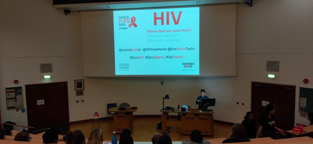 imsocuob's tweet photo. World AIDS Day Mini-Conference at University of Birmingham! We held our first ever World Aids Day event on 03/12/19
Here are a few photos from the evening 💃🏻
@savinglivesuk @savinglivesuob @sexpressionbham @nationalaidstrust #rocktheribbon #zerostigma
@uobmbchb @unibirmingham https://t.co/cWGrxWvtqR