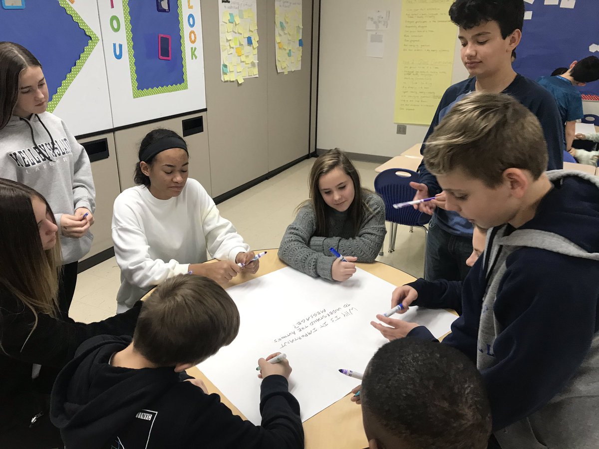 koons_amy's tweet photo. Core Three chalk talk about author’s purpose, audience, and theme https://t.co/T9GPlKd9vn