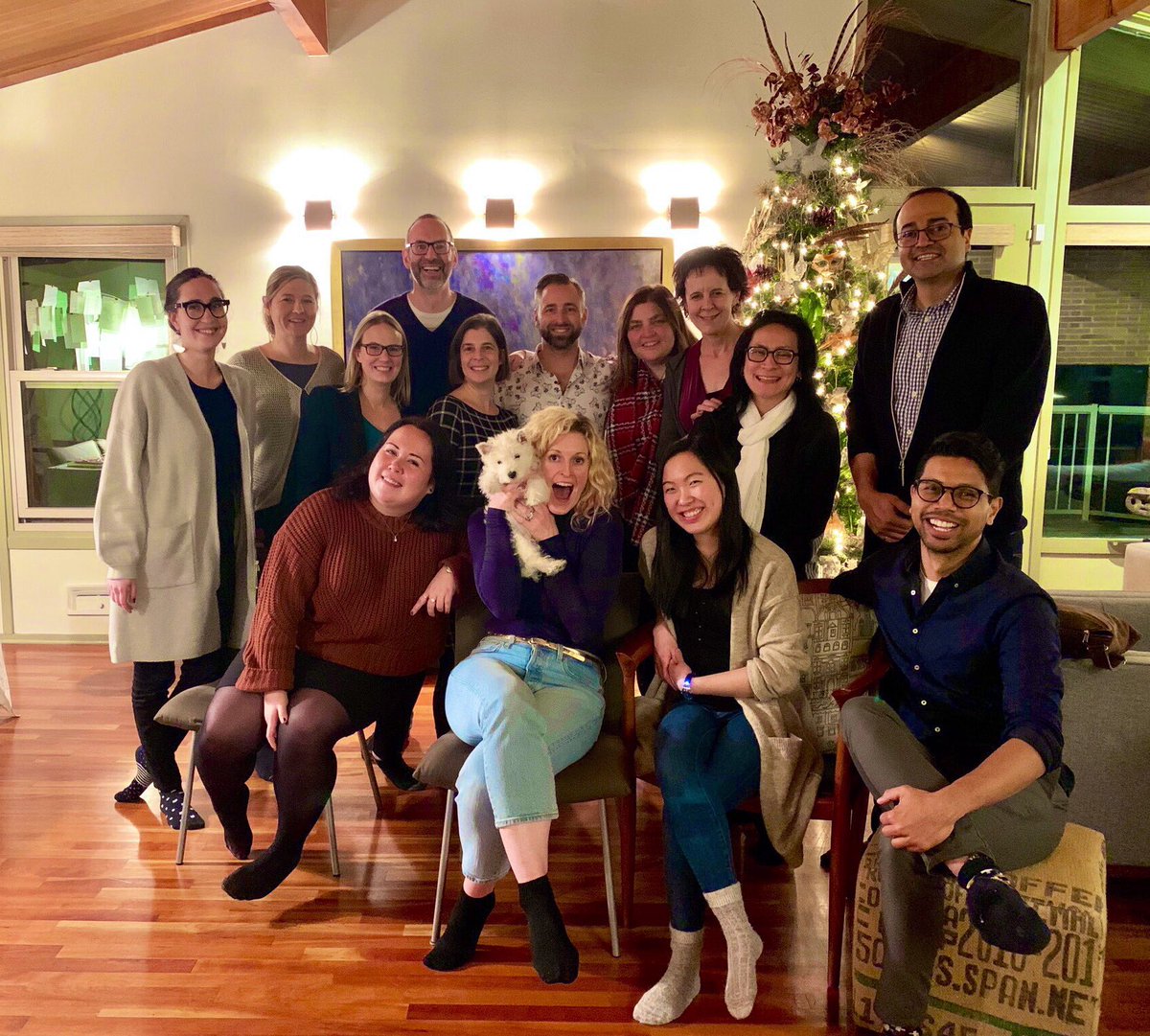 The regional GCEs are in town this week, so there’s much to celebrate! Happy holidays from (most of the) GCE cohort 2! 🎄