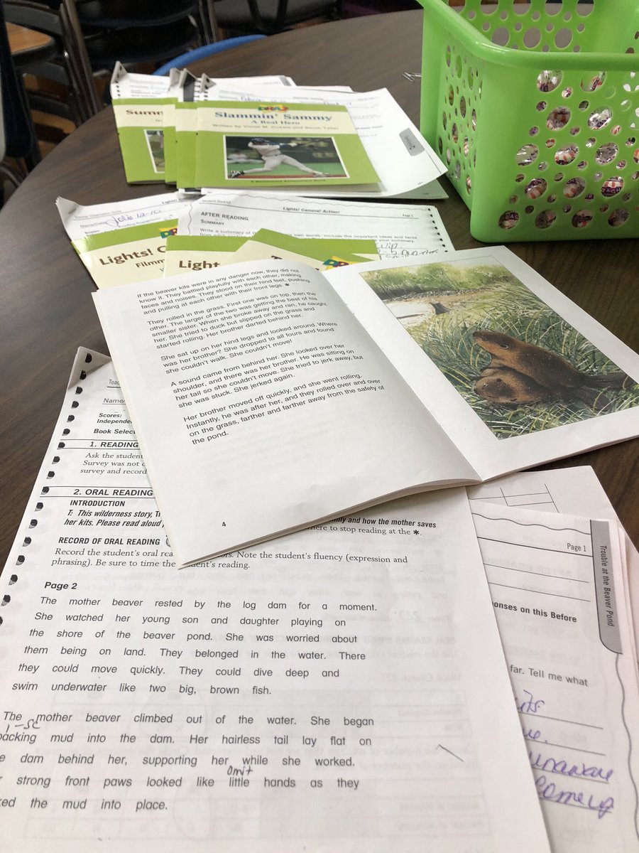 It’s exciting to see how much growth can happen in a semester!  DRA tests are going well! #tweetingTuesday @GWCarverES