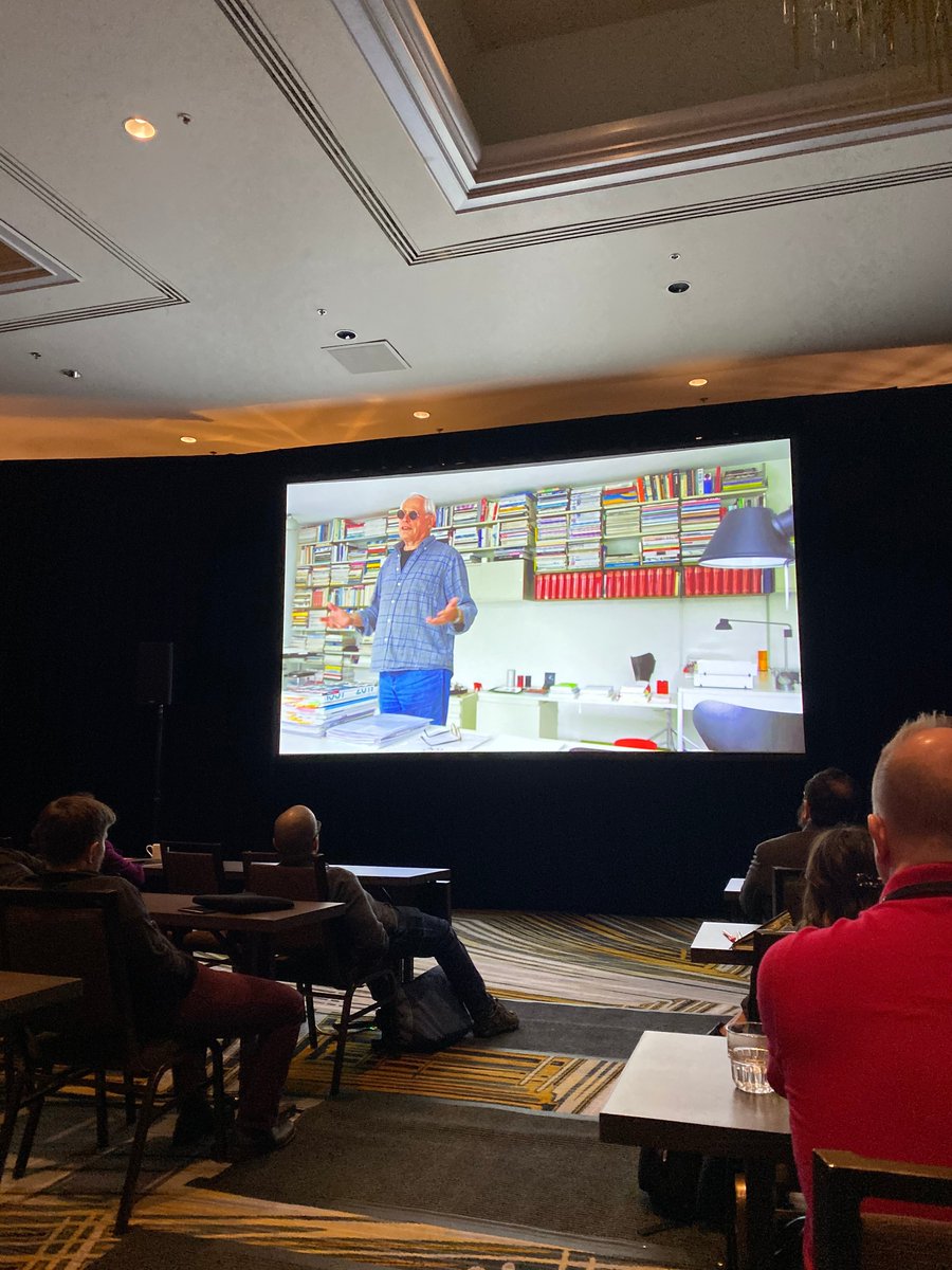 DesignShari's tweet image. Rams
Beautiful man
Beautiful movie
thank you so much for screening @aneventapart
#AEASF #design