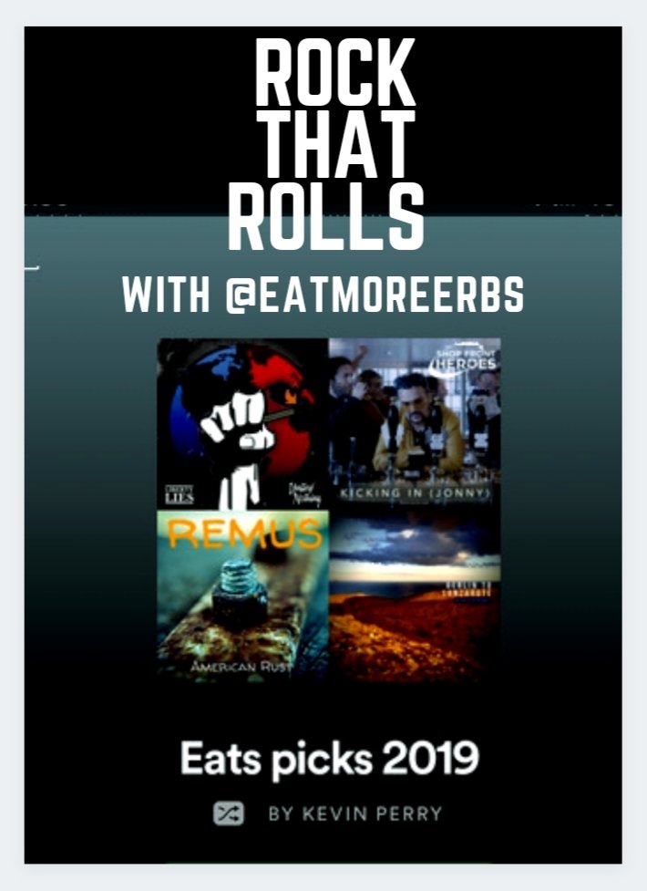'Eats Picks 2019' with; @kerosene_baby <a href="/NothingLostTX/">Nothing Lost</a>
<a href="/KindRegime/">Kind Regime</a> <a href="/newtierra/">Newtierra (Mad Metal Asylum)</a>
<a href="/FDmusicTx/">Franklin Dodson Music</a> <a href="/Black_Anchors/">Black Anchors</a>
<a href="/Pooshhh/">Posh</a> <a href="/AcesDesert/">Desert Aces</a>
<a href="/INCLINESMUSIC/">INCLINES</a> @IvoryCavesBand 👉 open.spotify.com/playlist/69cQE… 👈 
#Spotify #SPOTIFYPLAYLIST 
#PLAY #LIKE #FOLLOW #SHARE