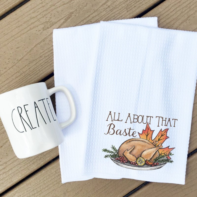 creartivemind's tweet image. All About That Baste | Whip It Real Good | Whatever Floats Your Boat | Fall Thanksgiving White Kitchen Towel Set of Three | Free Shipping creartivemind.com/product/all-ab…
