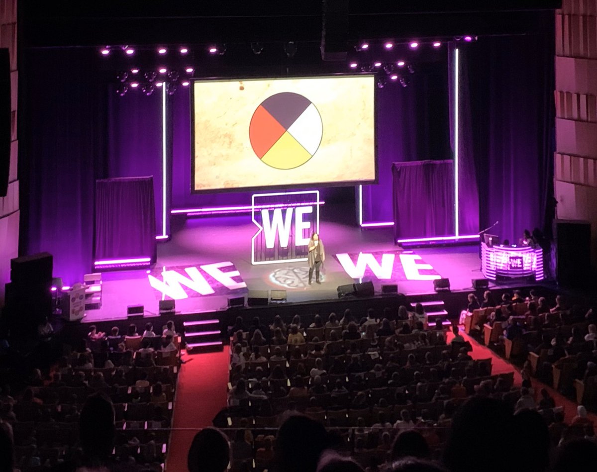 msaprilgordon's tweet photo. Tired but inspired today after a super fun and educational #WeDayOttawa. So lucky to have been able to hear the speakers and feel the energy in that theatre! Students were pumped and ready to take action! @StClareOCSB #superheroes https://t.co/wbaSn97ykU