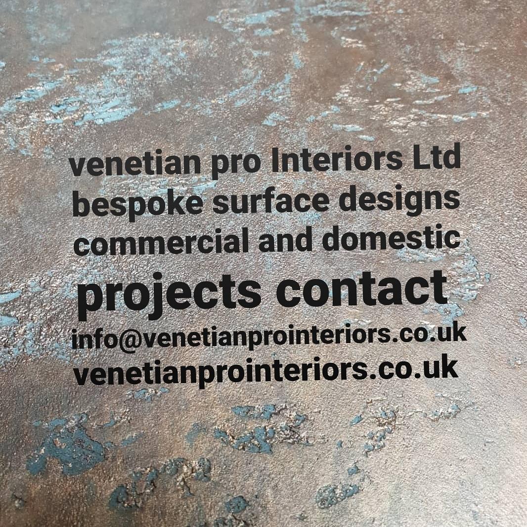 Time to get back on this put more hard work into getting back out there had a bumpy rd this last couple of months.
RIP Mum now I am gonna make you proud all enquires please contact us on info@venetianprointeriors.co.uk