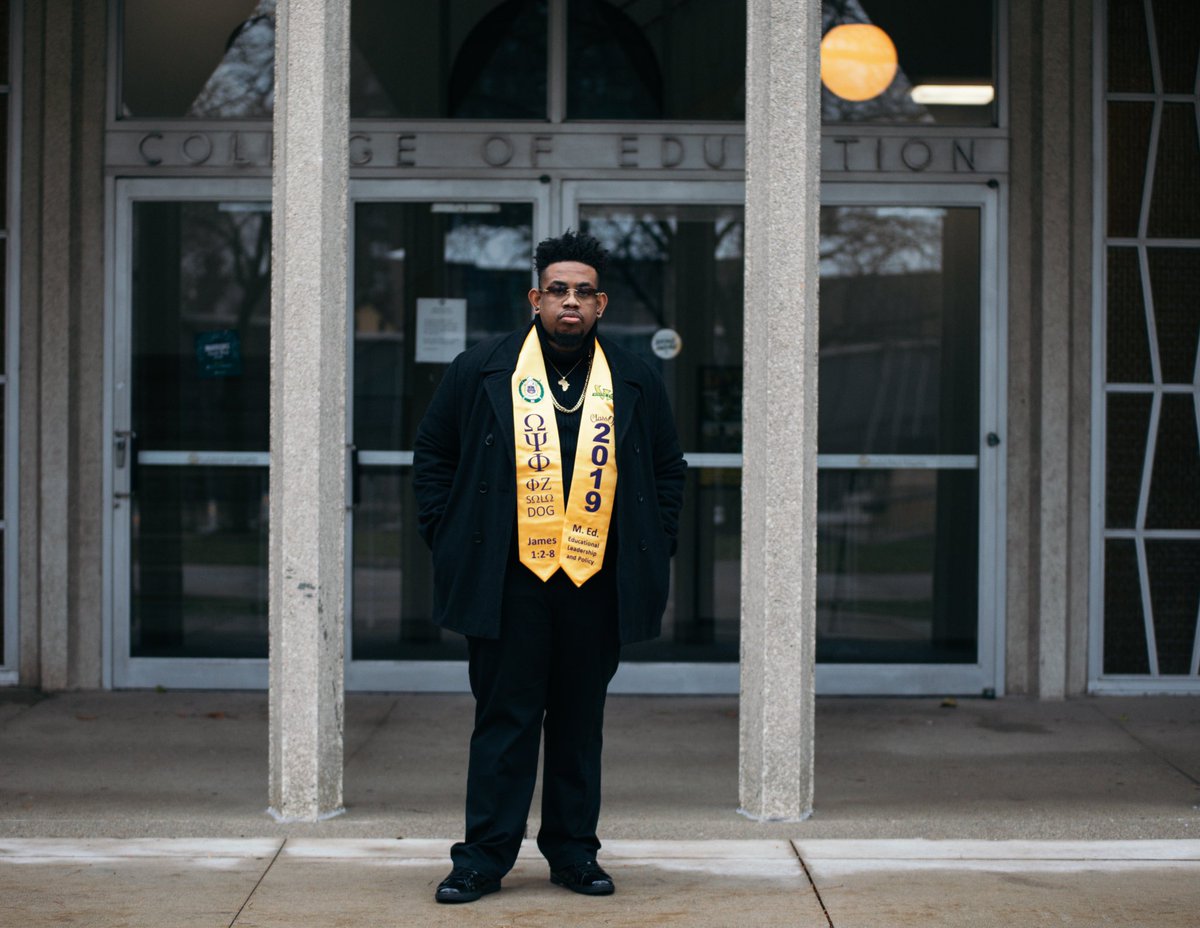 Mwalimu__'s tweet image. Just wanted to come back and let y’all know I did what I had to do and got that masters