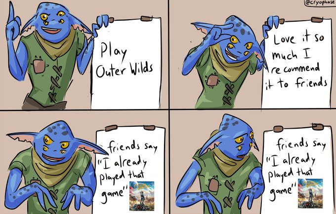 my experience with Outer Wilds 