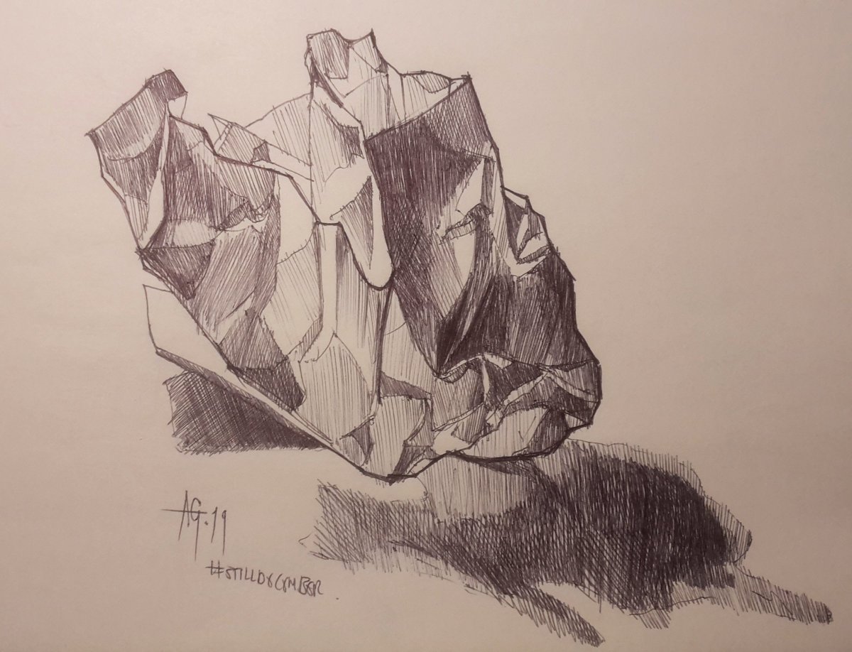 stilldecember day 10. The classic 'screwed up piece of paper