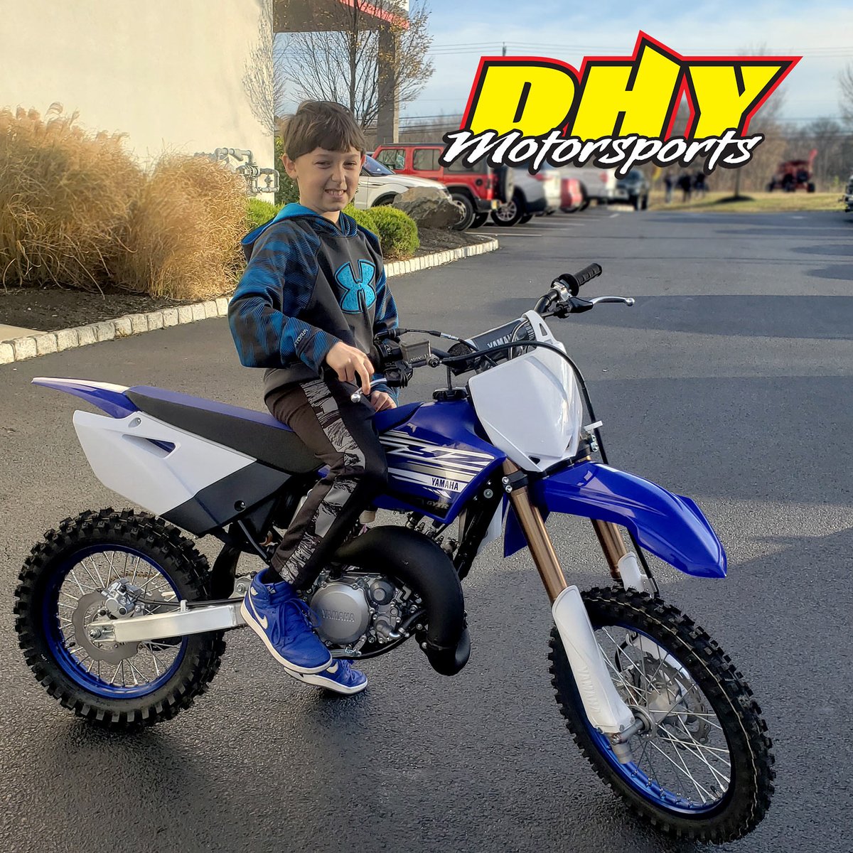 DHYNJ's tweet photo. Congrats Griffith Family, Step up to the perfect bike & earn victory with your 2019 #Yamaha #YZ85 Thank you for making your purchase at #DHYMotorsports #ClickLiketoHelpMeWInAGiftCard Sales Rep: Chris Bowman | Chris@dhy.com https://t.co/0ST5trEX7G
