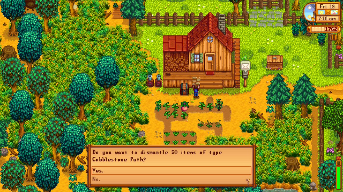 NexusSites's tweet photo. "Dismantle Craftables" allows you to dismantle crafted items by pressing a configurable key. #StardewValley
https://t.co/t8VhI8oJey
#NexusMods #StardewValleyMods #StardewMods #SDV #SDVMods #ValleyMods https://t.co/XqFxz4y1KU
