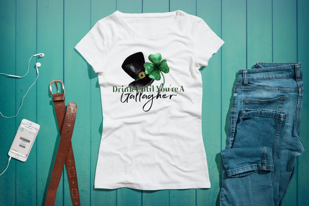 creartivemind's tweet image. Drink Until You’re A Gallagher Funny St. Patrick’s Day Graphic T-Shirt creartivemind.com/product/drink-…