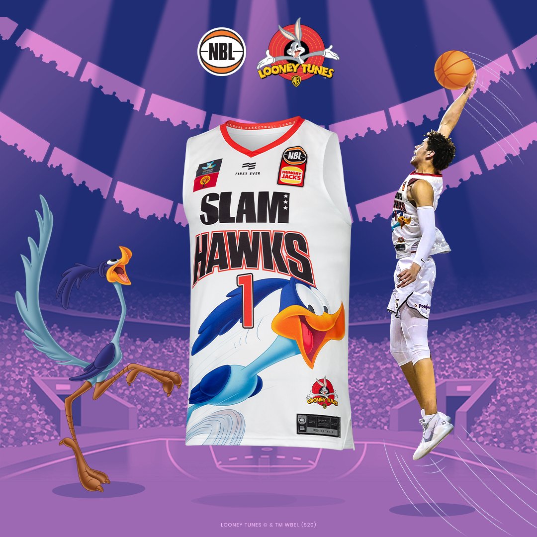 nbl looney tunes jerseys