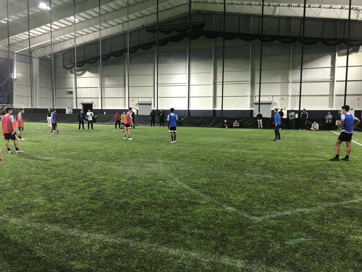 Jbake117's tweet photo. @_ToddBeane in his element here in DC for a 2-day #TOVO course #rondos #positionplay #traininggames https://t.co/PGjN81LNrZ