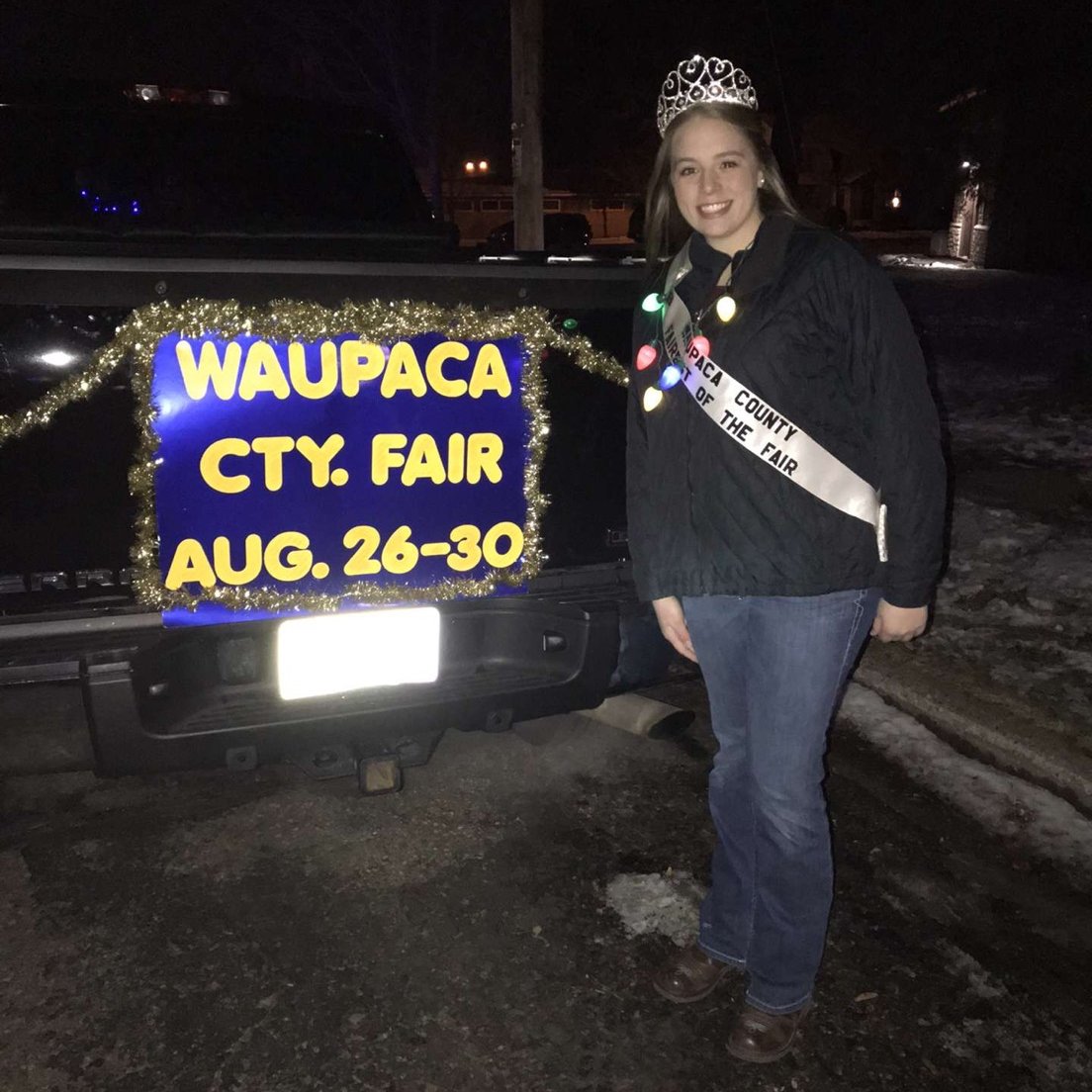 Weyauwega Christmas Parade was such a blast! Can you believe it's only #260days until #WCF2020! <a href="/WaupacaFair/">Waupaca Main Stage</a>