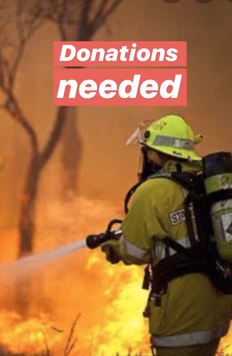 cariawatt's tweet image. To help to support our #brave #firefighters, some of which are dear friends - to keep going.  There are nearly 3,000 people out trying to put out a #megafire that’s the size of 60kms

Please use this link to donate via Westpac: lnkd.in/giRFPUN