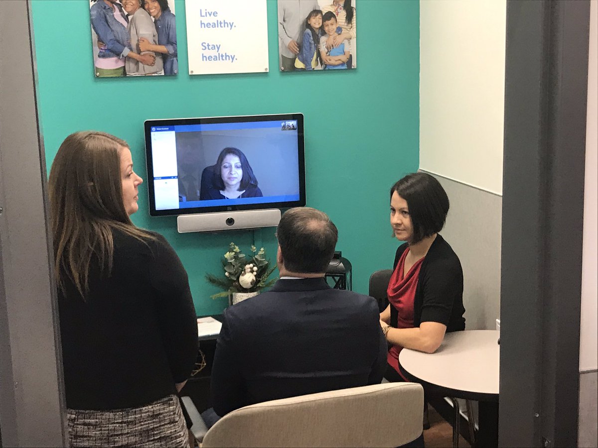 neilcevans's tweet photo. Exciting day today at the ribbon cutting for VA’s first ATLAS (Accessing Telehealth through Local Access Stations) site located in a Walmart - in Asheboro NC. https://t.co/JpXcEeLfye Appreciative of all, including our strategic partners, who have contributed. https://t.co/sMgKFErD3D