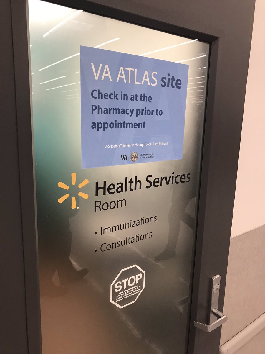 neilcevans's tweet photo. Exciting day today at the ribbon cutting for VA’s first ATLAS (Accessing Telehealth through Local Access Stations) site located in a Walmart - in Asheboro NC. https://t.co/JpXcEeLfye Appreciative of all, including our strategic partners, who have contributed. https://t.co/sMgKFErD3D