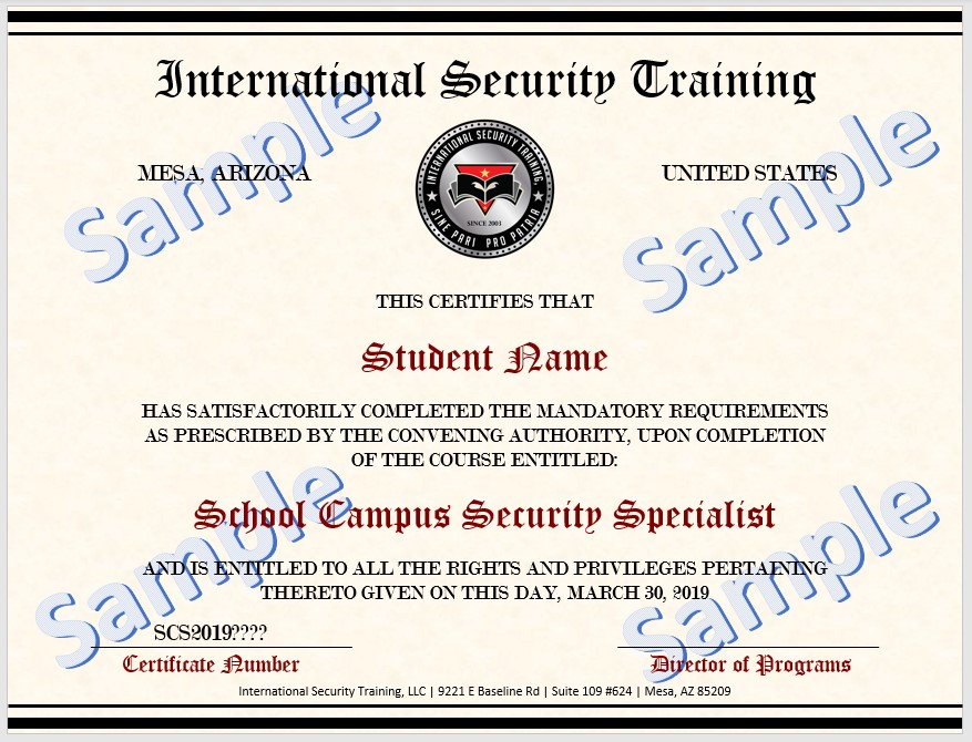 ArmyVeteran6's tweet photo. School Campus Security | College University | Online Course | Certification Training
[ ... https://t.co/nLzIKIDFHd