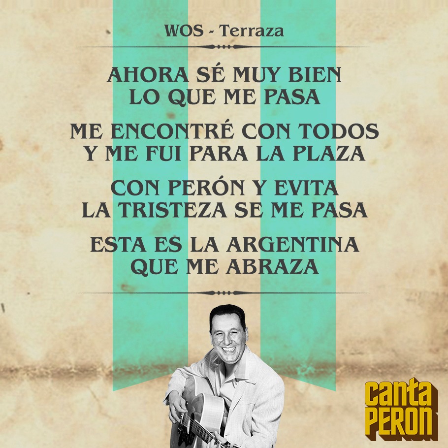 CantaPeron's tweet photo. Volvimos ✌️. ¡Qué felicidad, compañeros! https://t.co/IPJkQCDnfZ