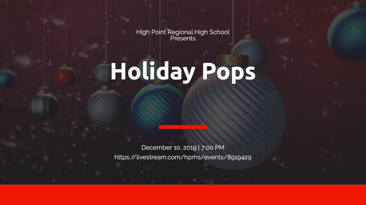The Holiday Pops concert is about to start!! If you’re watching from home be sure to get comfortable because it’s going to be a great show!! ❄️🎄🎶 <a href="/HPRwildcats/">High Point Regional High School</a> <a href="/JonTallamy/">Jon Tallamy</a> @hprhs_gina @hprhs_tayia @hprhs_caroline #ChristmasSpirit #ChristmasMusic