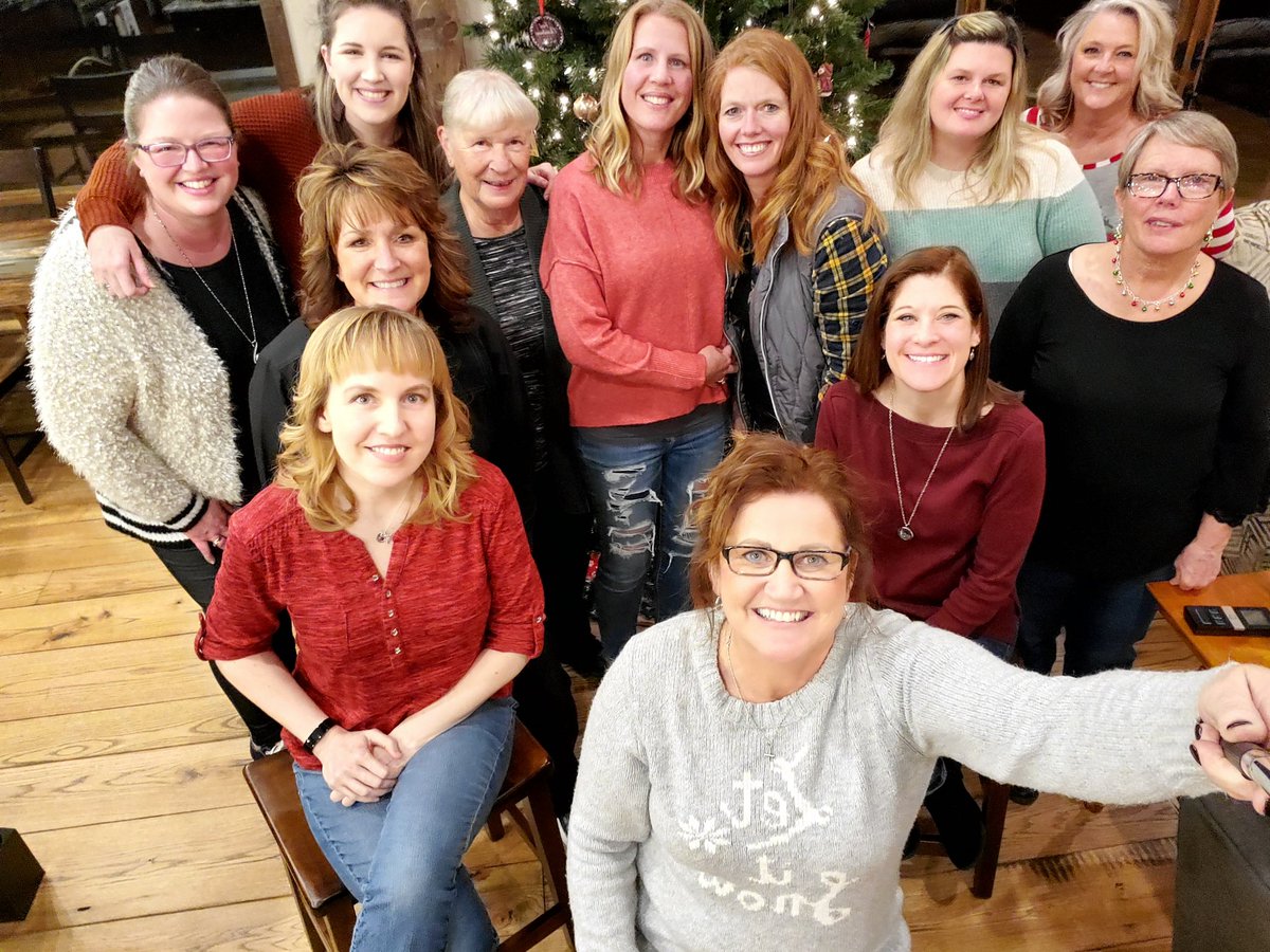 BotkinNatalie's tweet photo. @RepublicSchools nurses enjoying time together.  We wish you all the gift of love, peace &amp; happiness this holiday season.  #RepMoProud  @MOSchNurses @SchoolnursCole @AmyEmeryAHA @springfieldNL @schoolnurses @CaretoLearn https://t.co/S4YiBgQ8Po