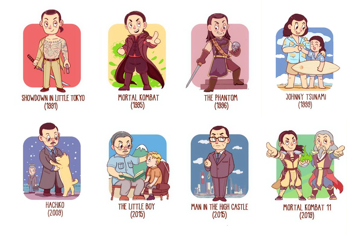 Evolution of Cary-hiroyuki tagawa <a href="/CHTOfficial/">Cary-Hiroyuki Tagawa</a> 
#mortalkombat #shangtsung #caryhiroyukitagawa #maninthehighcastle #hachiko