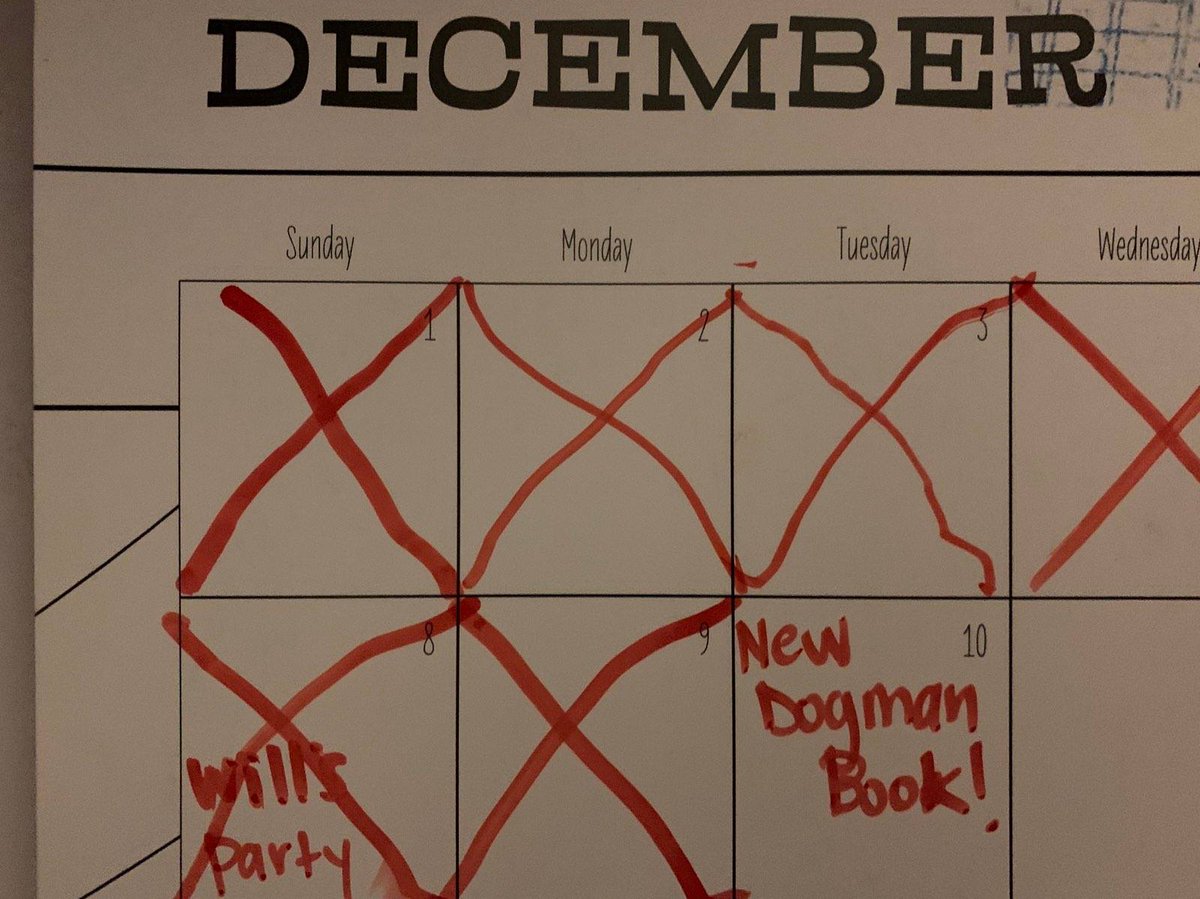 DJacks0n's tweet photo. This kid has been counting down the days for the new Dog Man book to be released! #dogman #davpilkey https://t.co/47FA61YRfu