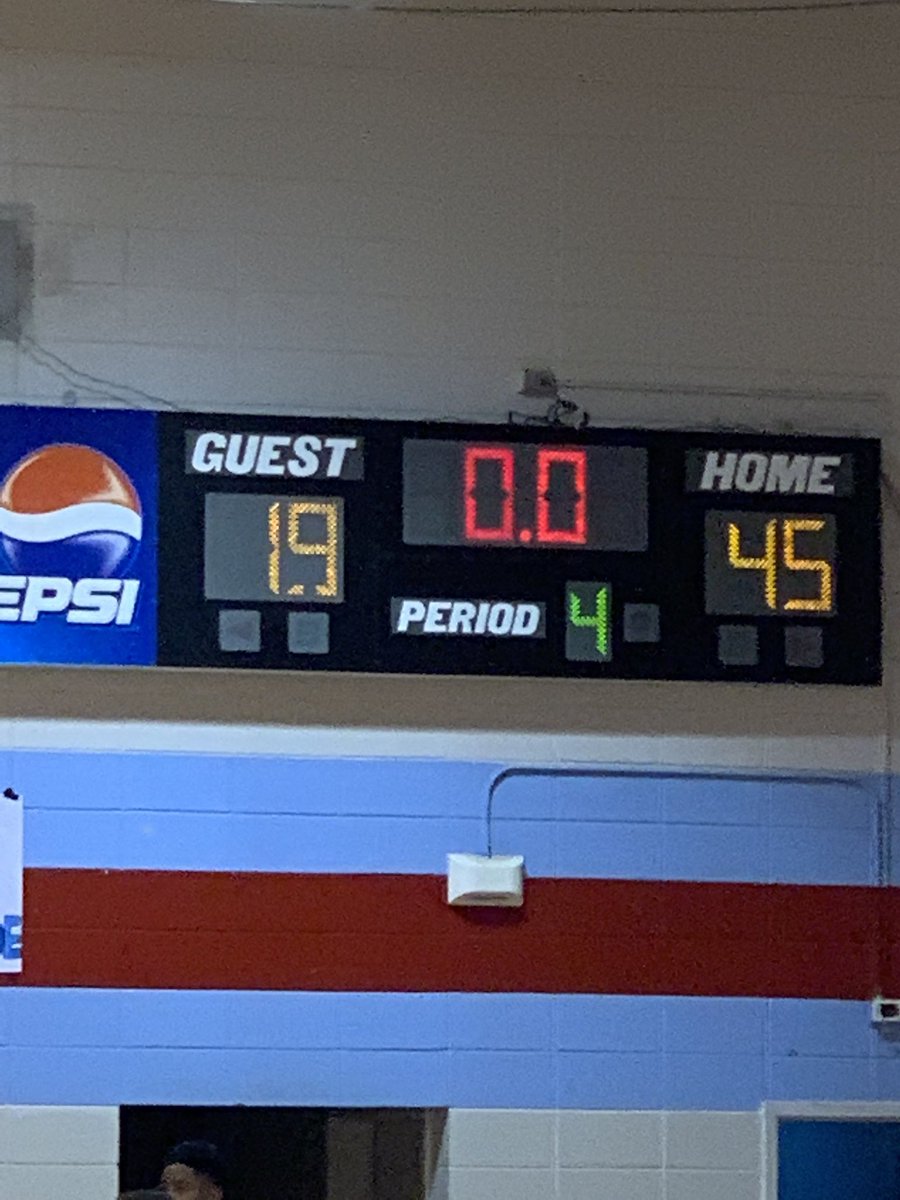 DAFitzHCMS's tweet photo. Final score. #HillcrestMSPats https://t.co/zn685o5RvB