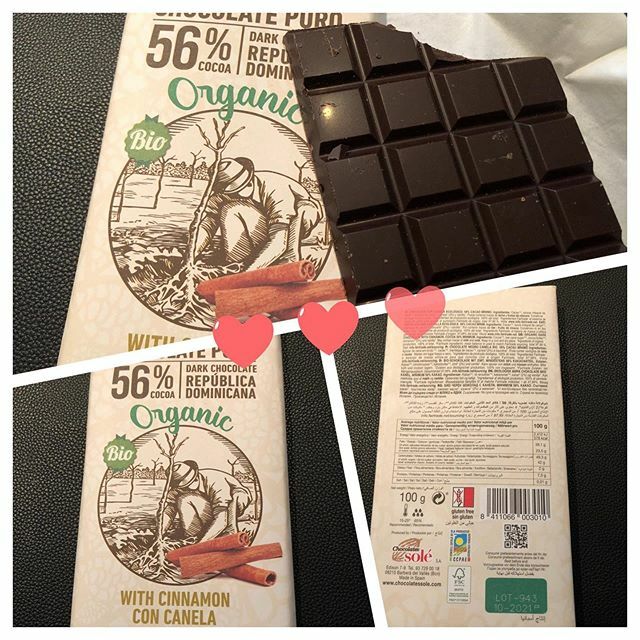 chocolator6's tweet photo. Today’s chocolate Catalan producer @chocolatessole Dominican Republic 56% with cinnamon (100g) 579kcal/100g really rich and sweet cinnamon taste. It’s pretty good but for my taste pretty sweet... wish they could do with higher cacao.. I like their chilli… https://t.co/tV9h8mZ0Di https://t.co/OkVDfuR97C