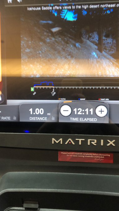 First mile down 😋 forgive me for it taking a while.. I did legs yesterday lol https://t.co/4V79TbR3l