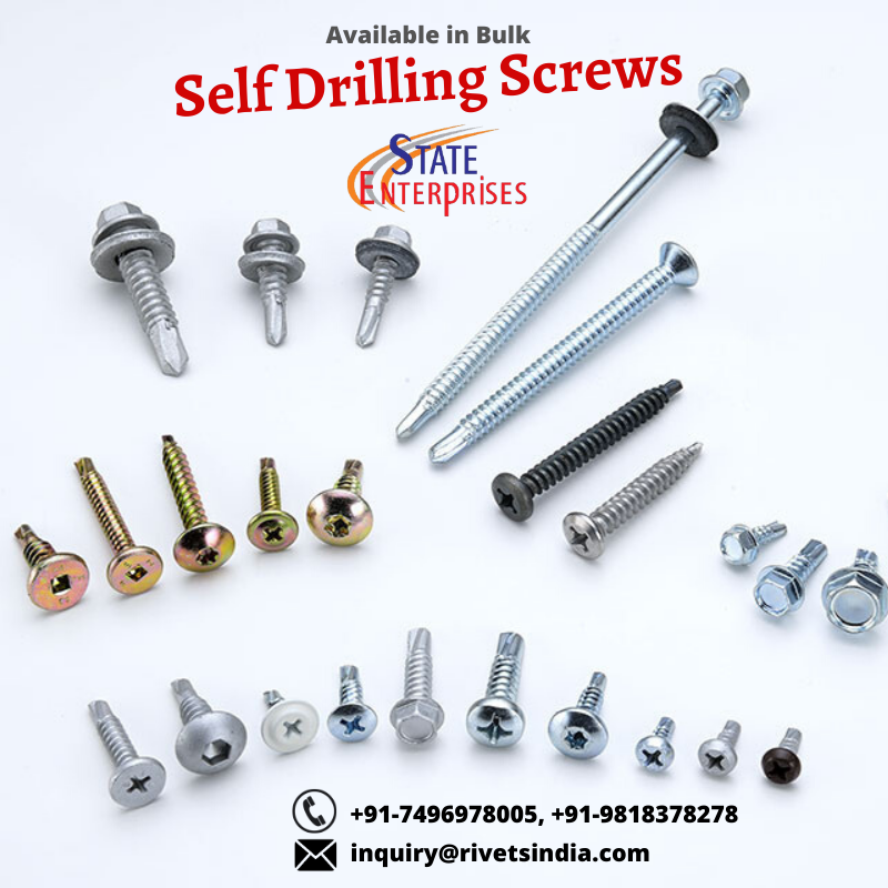 Slfasteners321's tweet photo. Self Drilling Screws Available in Bulk. Get it in wholesale price. To book order Contact Us:
+91-7496978005, +91-9818378278
inquiry@rivetsindia.com
https://t.co/dRnzQzbu9v
.
.
.
.
#stateenterprises #slfasteners #manufacturer #supplier #distributor #fasteners #selfdrillingscrew https://t.co/9v5ScPMgKr