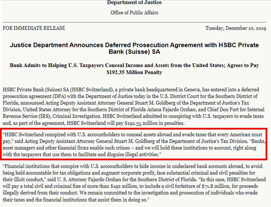 What was the 5 Star Trust and what was it doing. Who were they ultimately stealing from and what was the true intended purpose of the source of their theft.  https://www.justice.gov/opa/pr/justice-department-announces-deferred-prosecution-agreement-hsbc-private-bank-suisse-sa