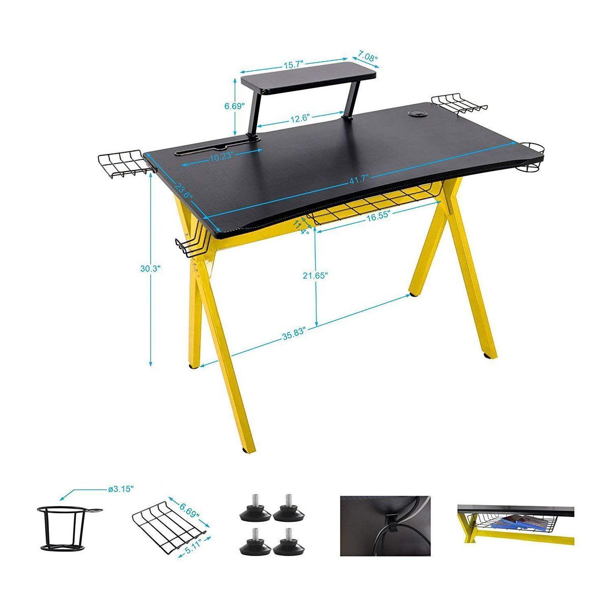 FatKidDeals's tweet photo. STEAL!!       
 
Computer / Gaming Desk for $49.99!!! 

*clip coupon PLUS use code; 50XQKTLQ
 
https://t.co/krnvCbcFUf https://t.co/Ab7DHWTNqa
