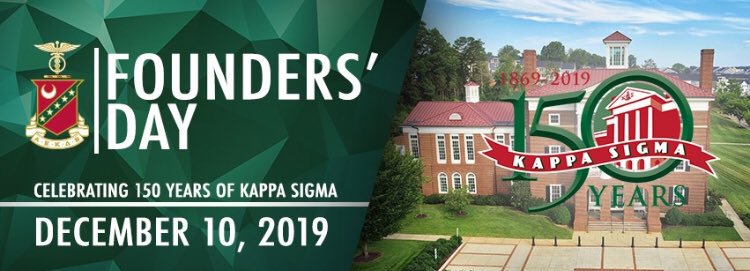 150 years is no easy feat. Congratulations to <a href="/KappaSigmaMSUM/">Kappa Sigma at MSUM</a> as they celebrate a monumental founders day!