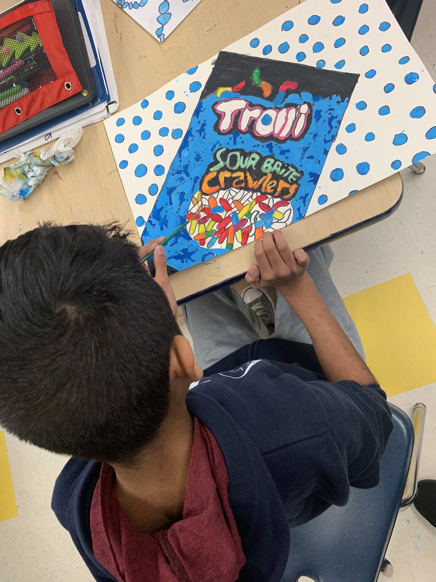 MrMorelosART's tweet photo. Spotlight on MP2 6th grade artists! Check this out! Look at the attention to detail! https://t.co/bweOkjRT44